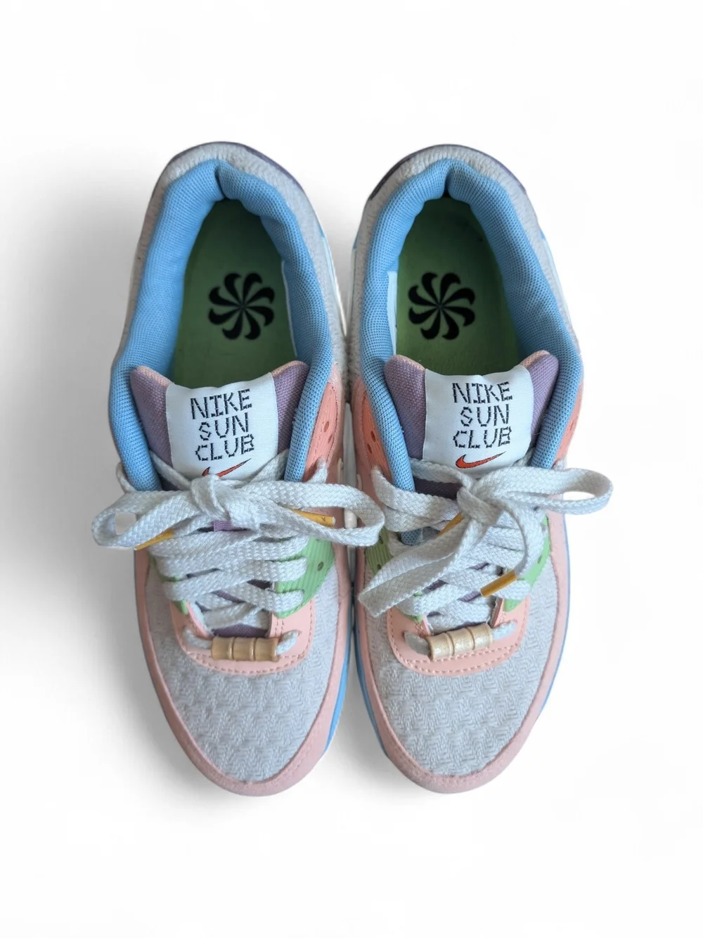 Nike Air Max 90 SE Sun Club Pastel Multicolor Womens - Picture 4 of 8